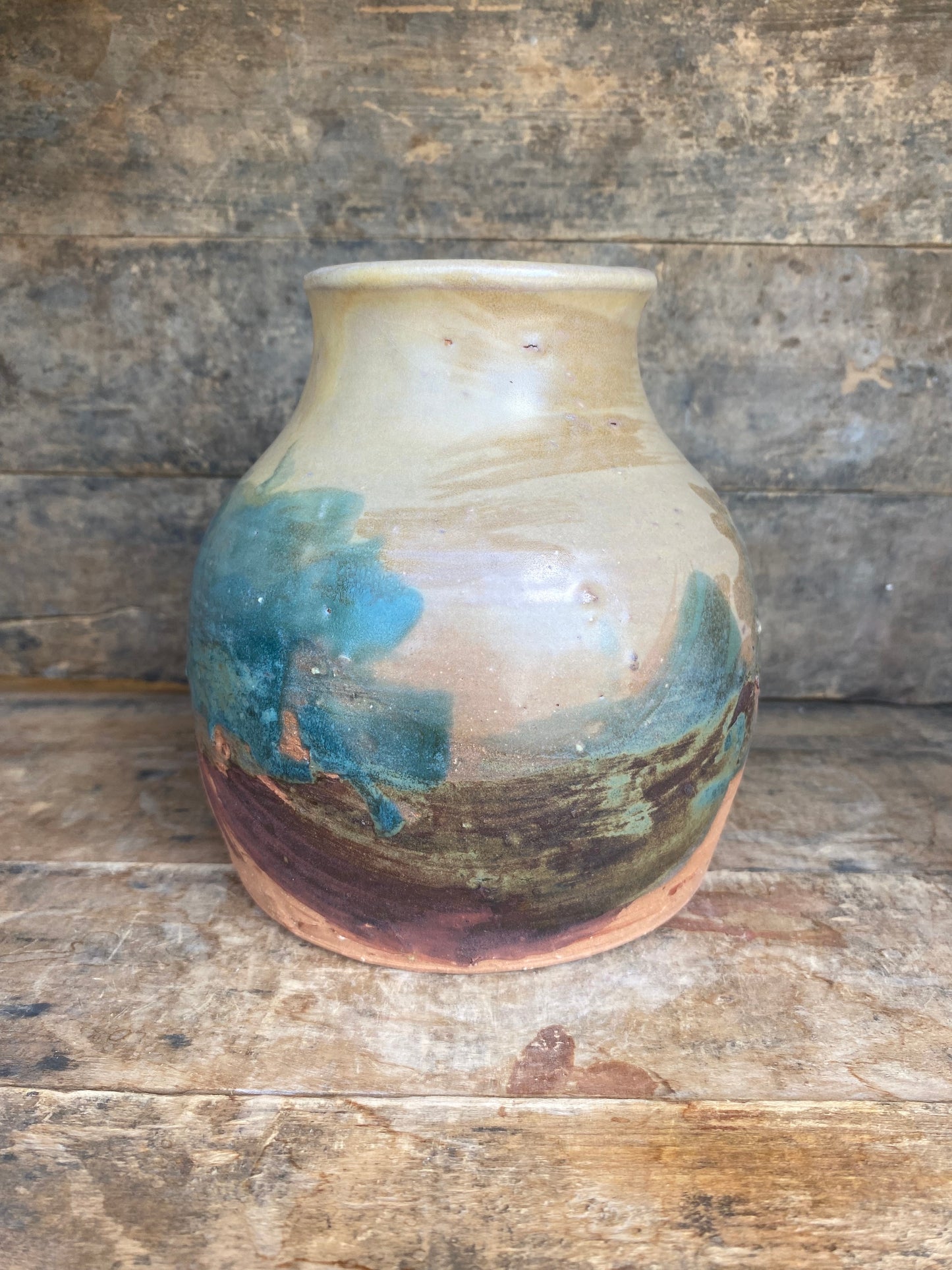Large Wild Clay Vase