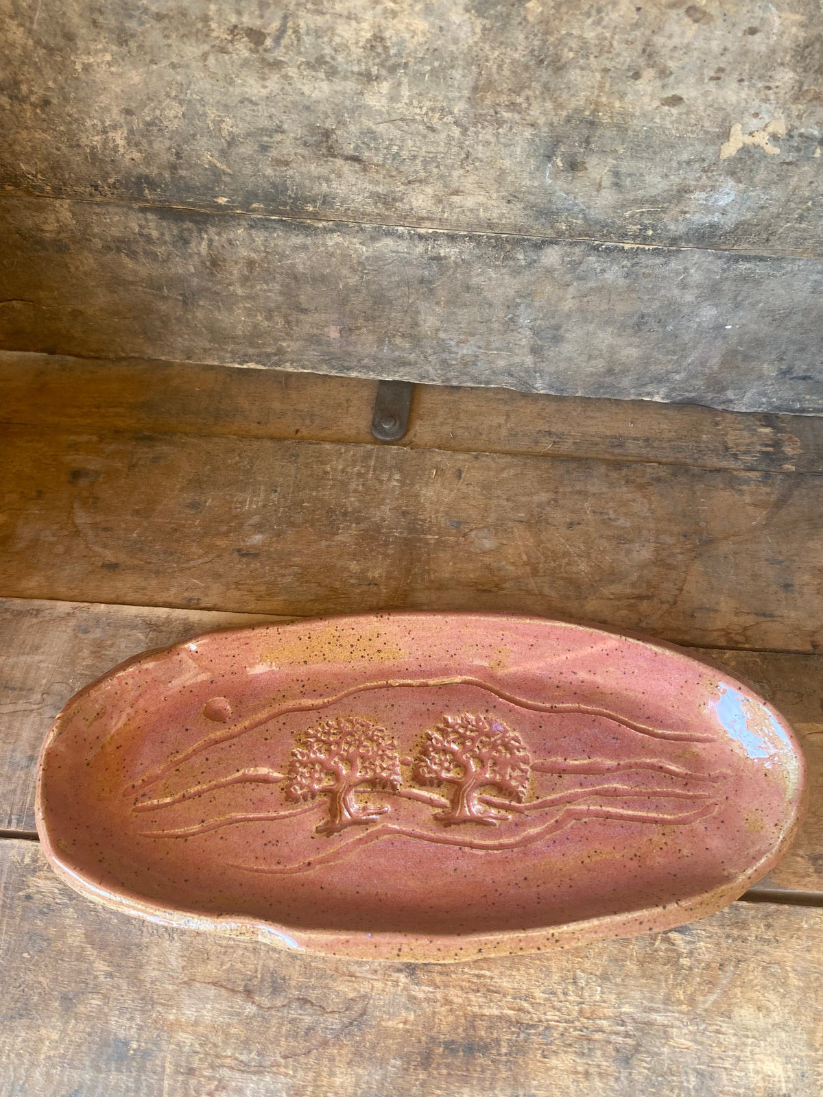 Pink Sunset Plate