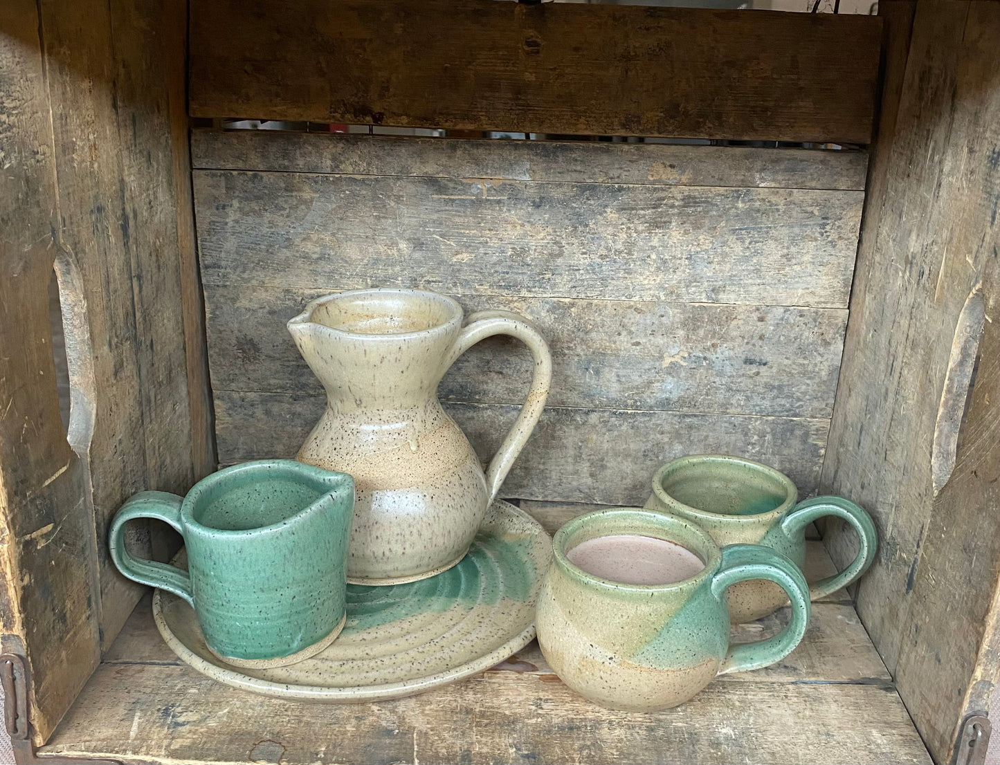 Sandy Warm Drink Pitcher