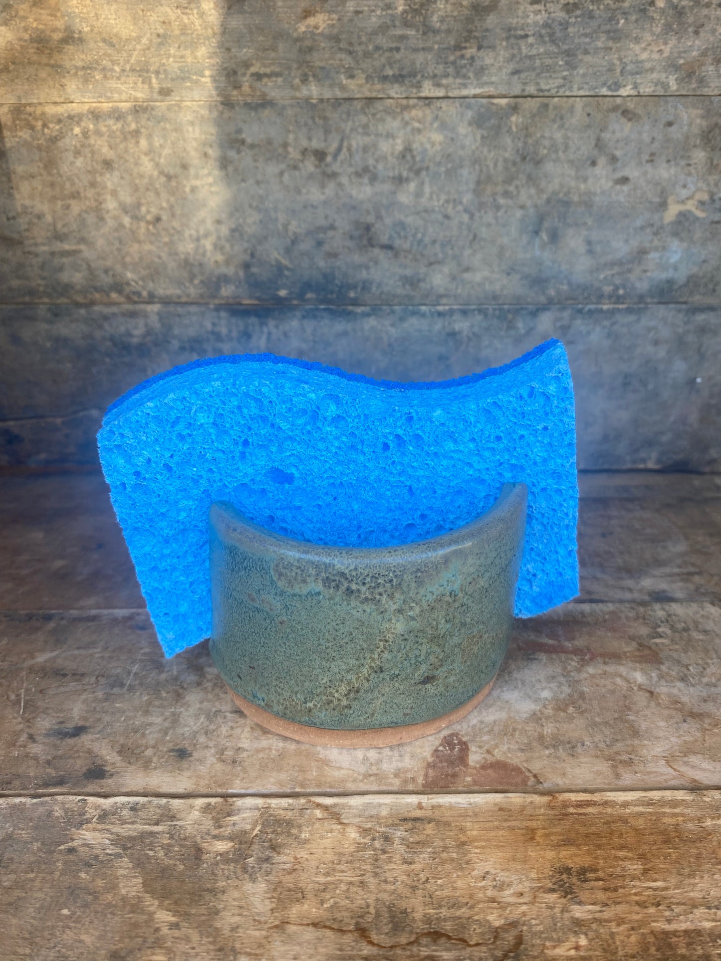 Wild Clay Sponge Holder Deep Forest