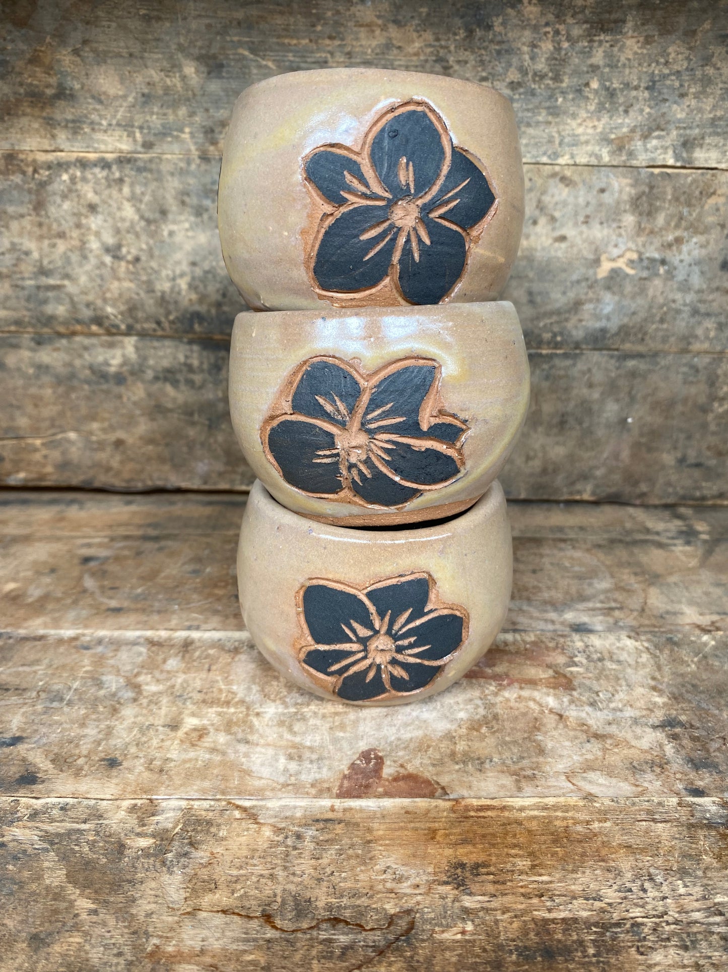 Wild Clay Flower Cup
