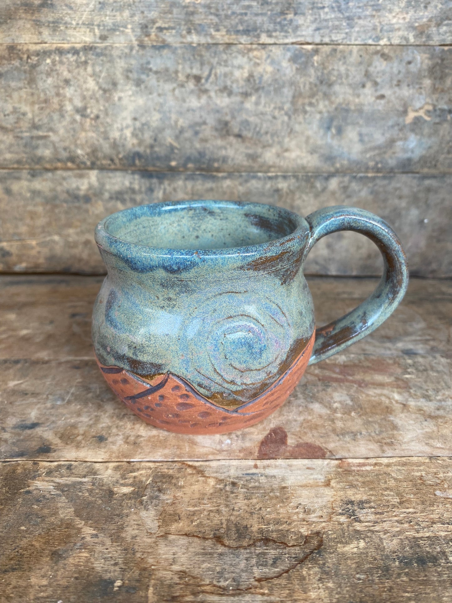 Wild Clay Blue Mountain Mug