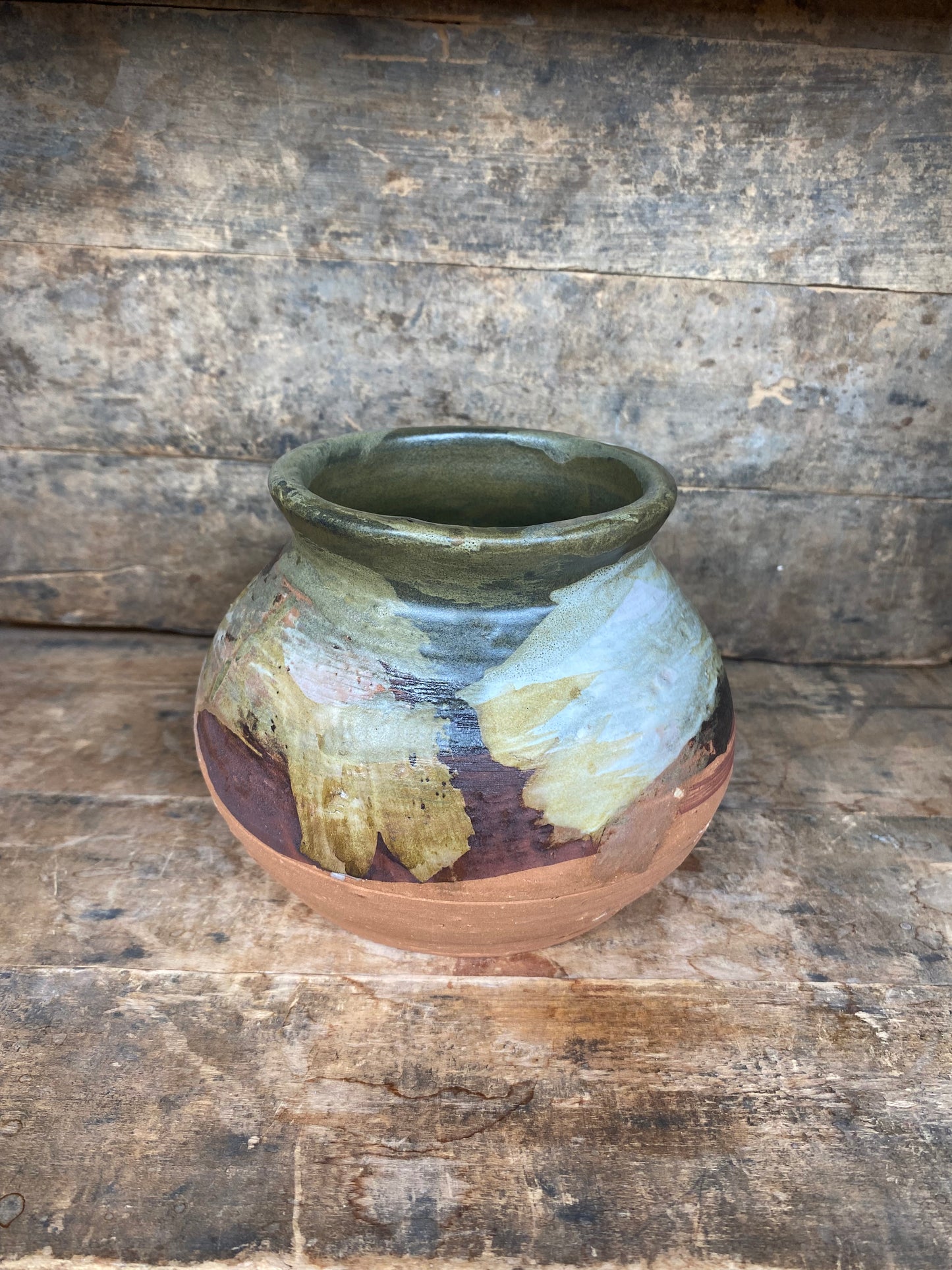 Large Wild Clay Forest Vase