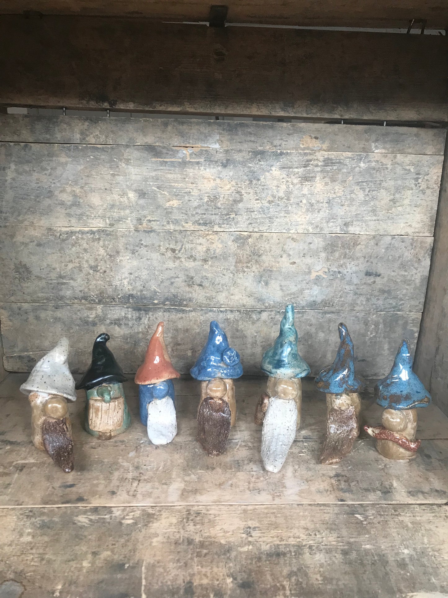 Blue gnome by Solomon