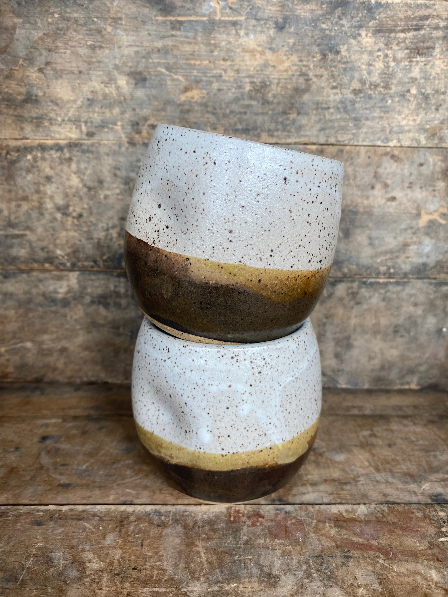 Cocoa and Snow Thumb Mug