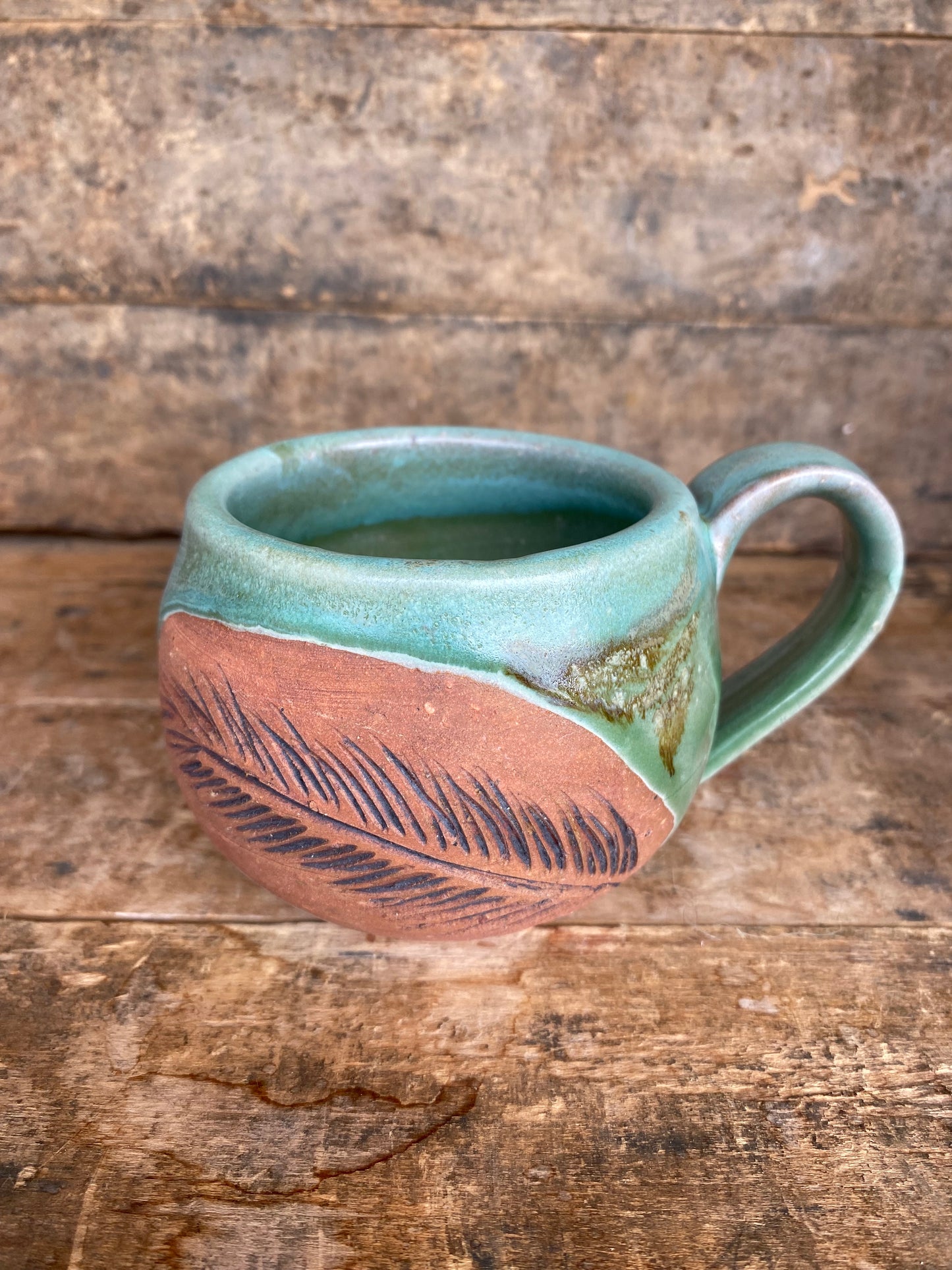 Wild Clay Feather Mug