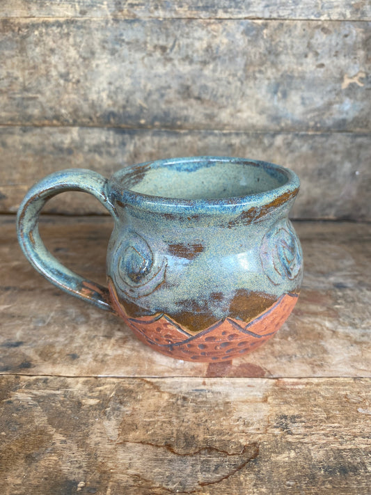 Wild Clay Blue Mountain Mug