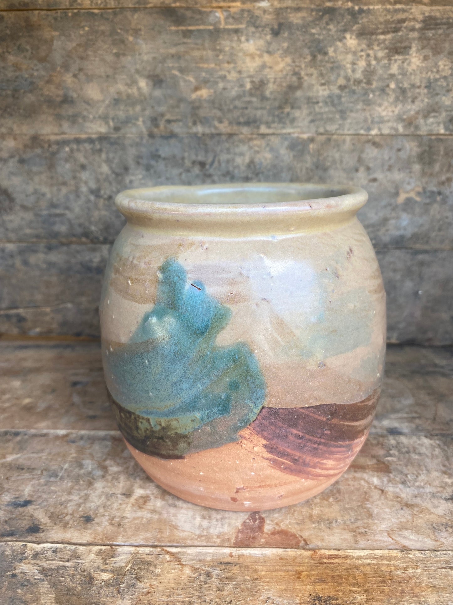 Large Wild Clay Pot