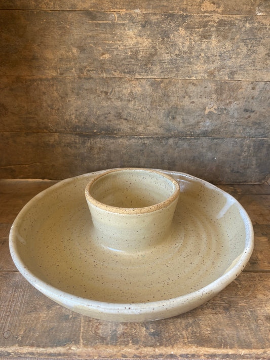 Dip And Cake Plate