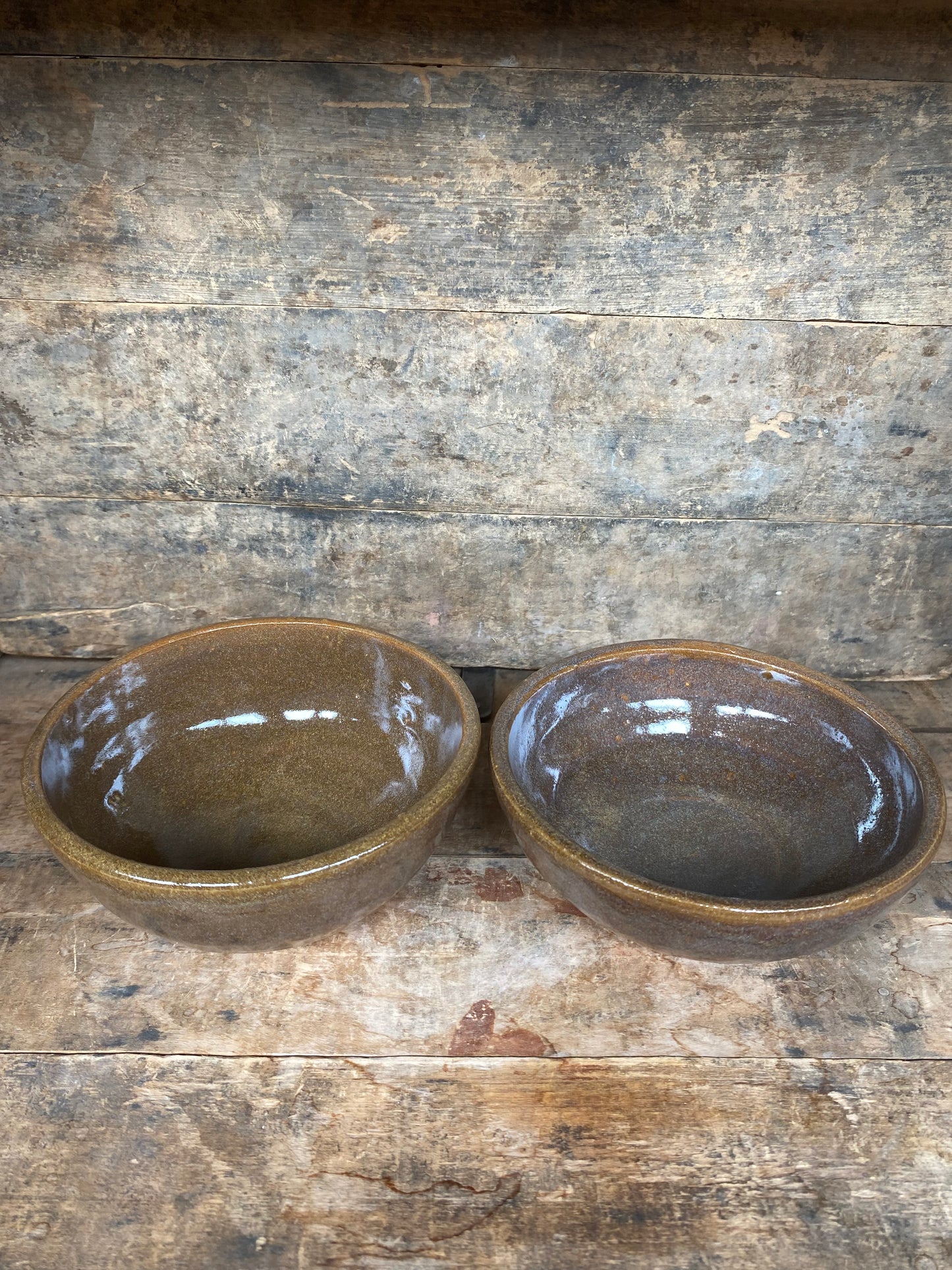 Wild Clay River Rock Bowl