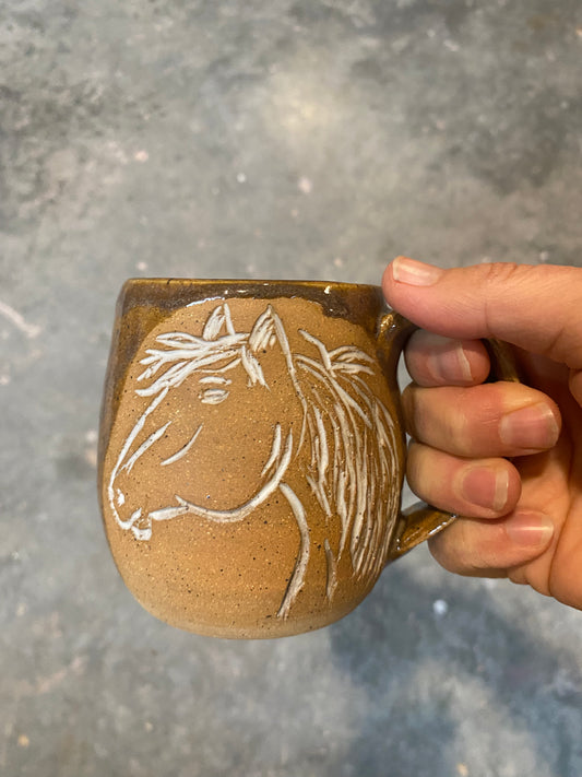 Copper Horse Mug