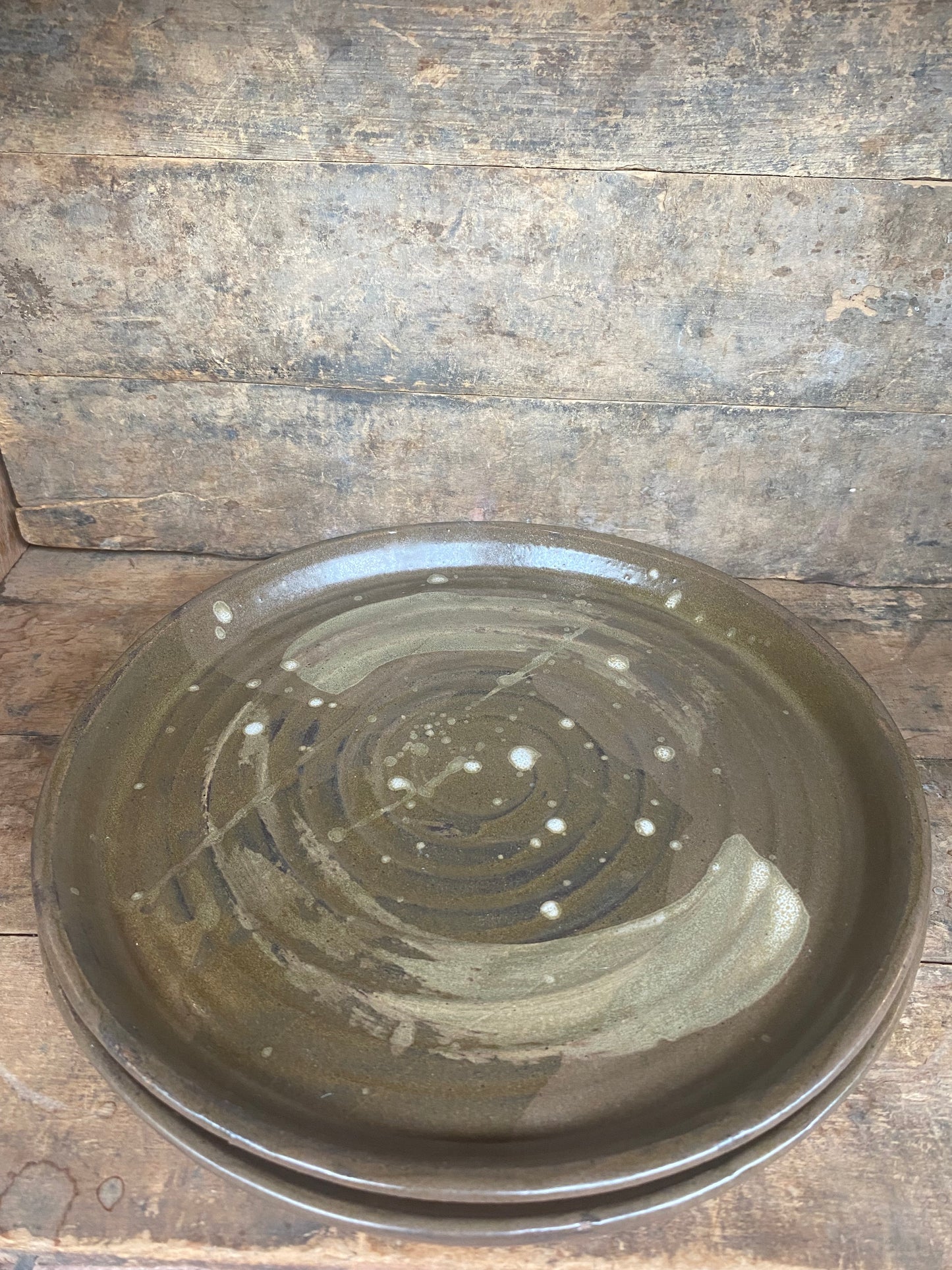 Brush Stroke Plate
