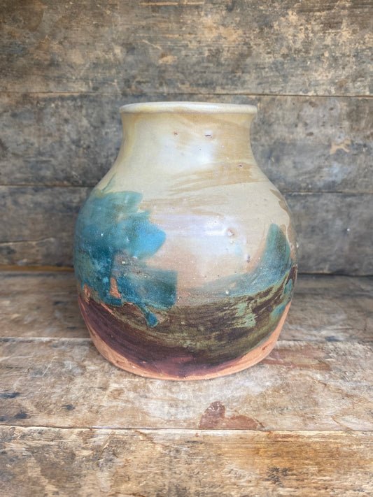 Large Wild Clay Vase