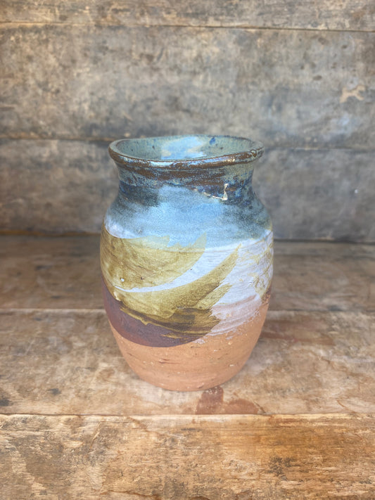 Small WC Vase Blue