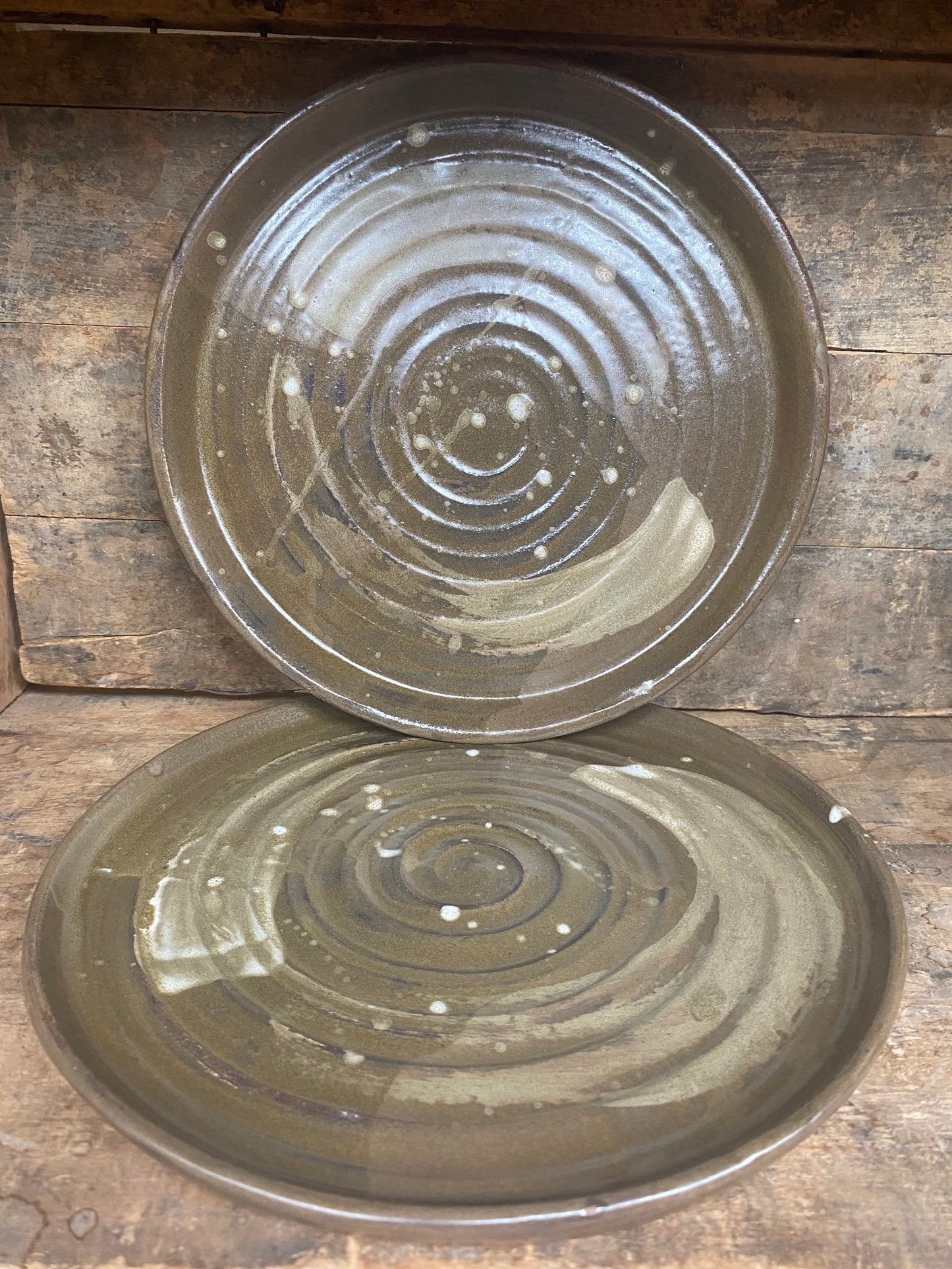 Brush Stroke Plate