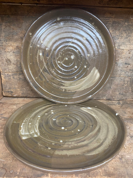 Brush Stroke Plate
