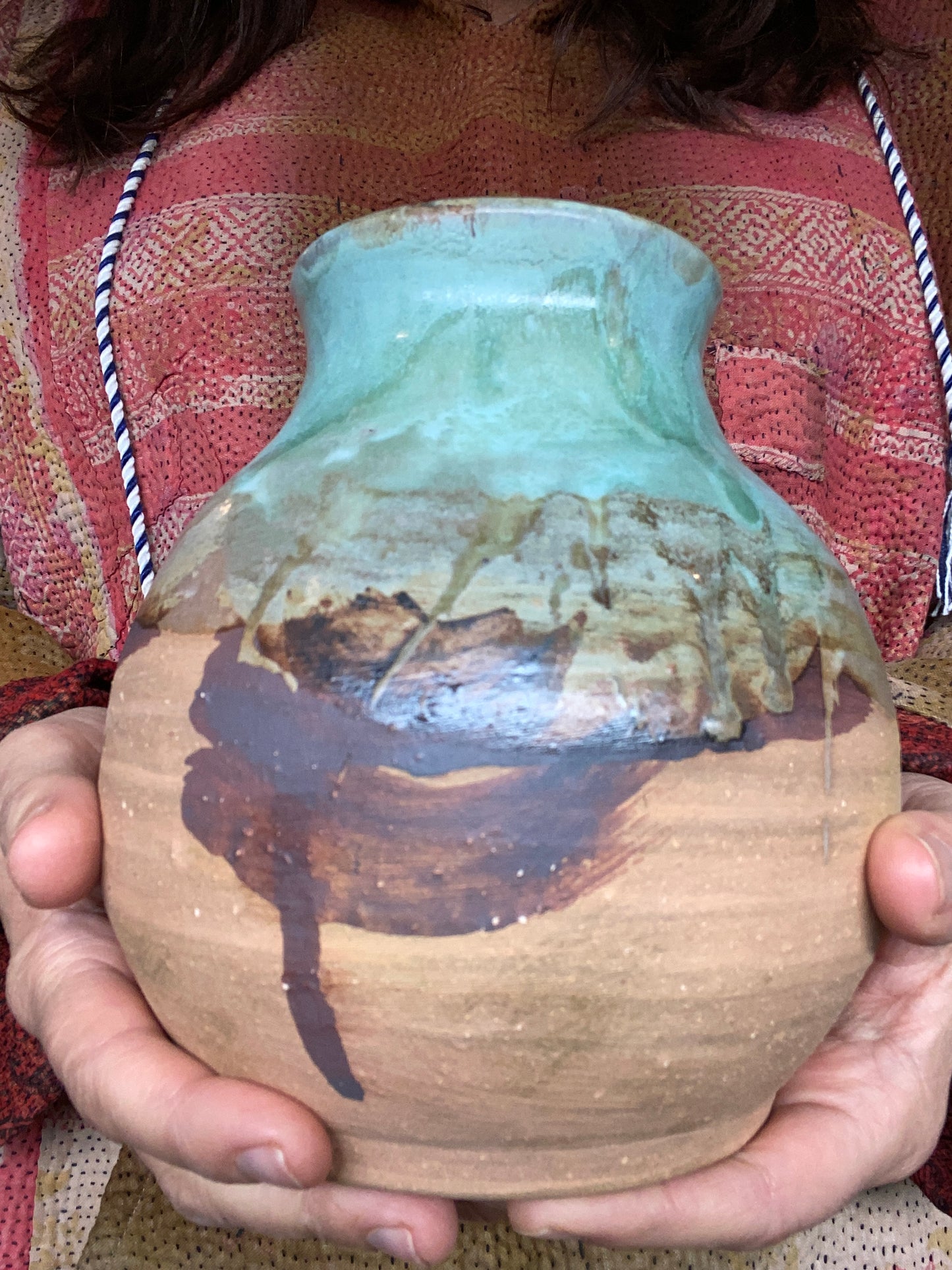 Large Wild Clay Vase