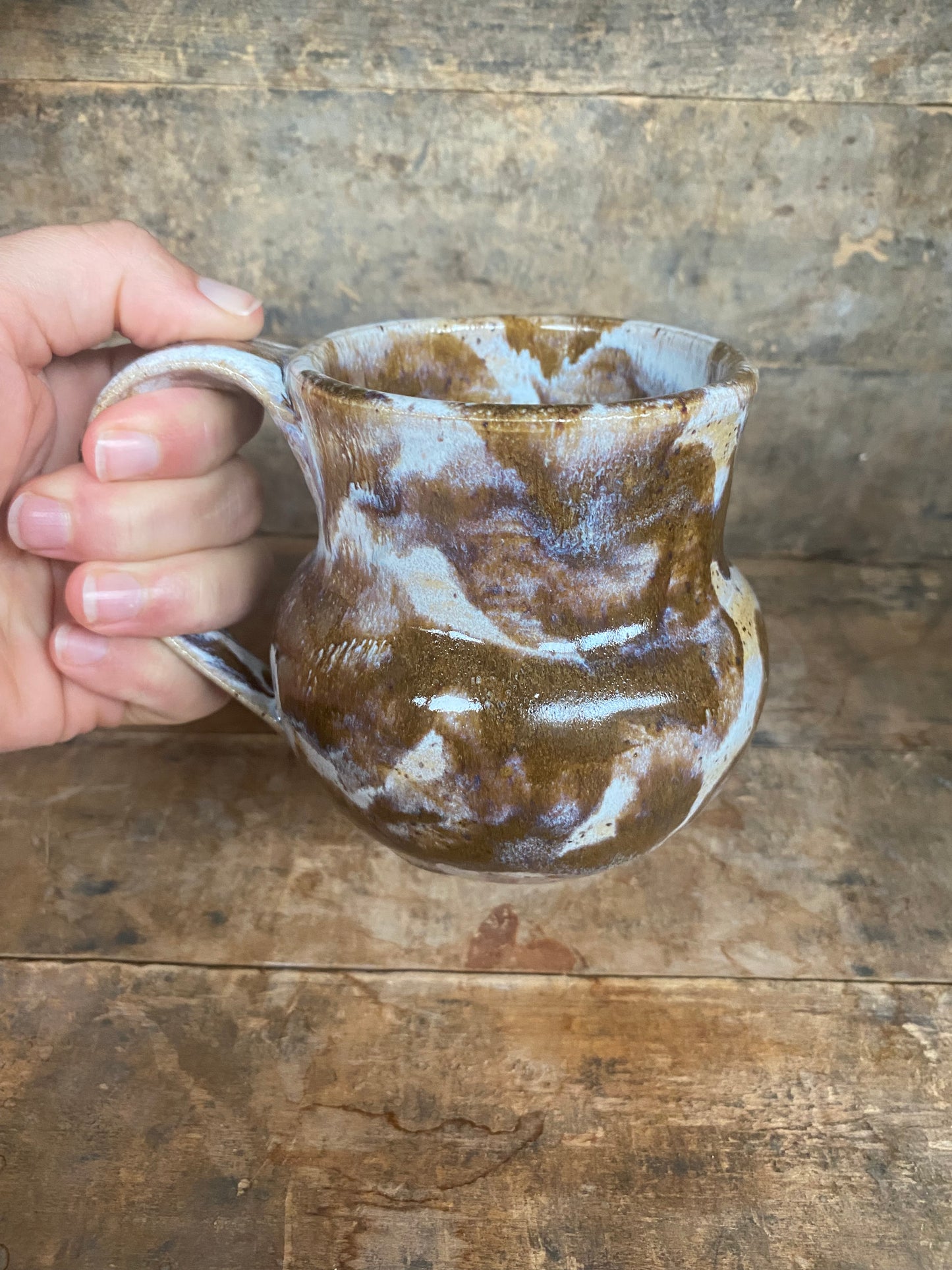 Painted Mustang Mug