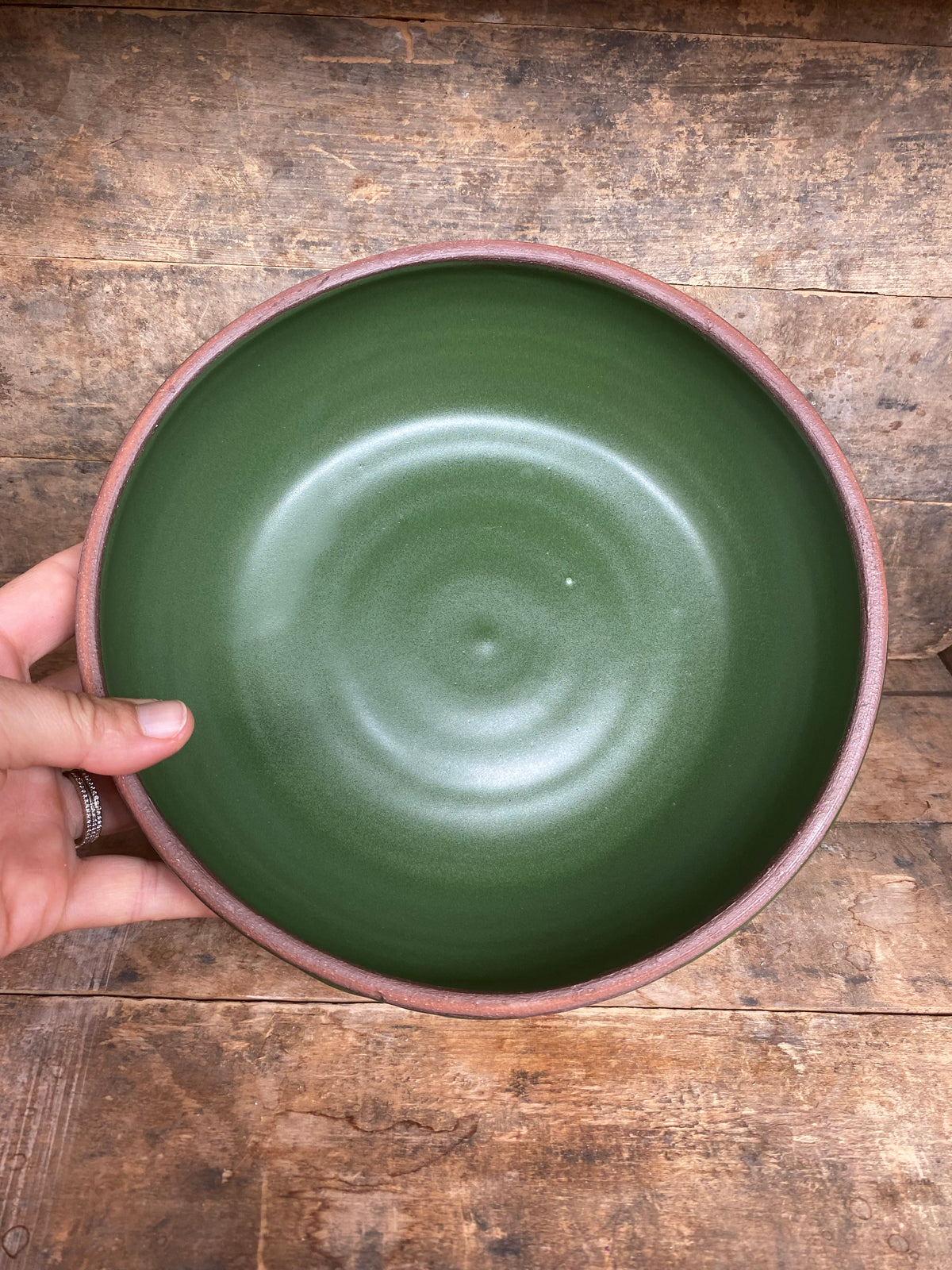 Forest Green Bowl