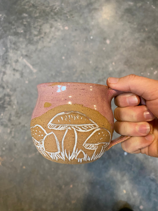 Blush Mushroom Mug