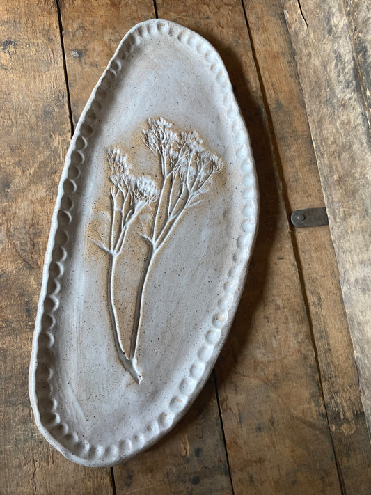 Pressed Flower Plate