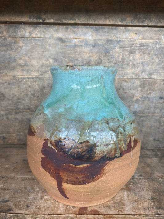 Large Wild Clay Vase