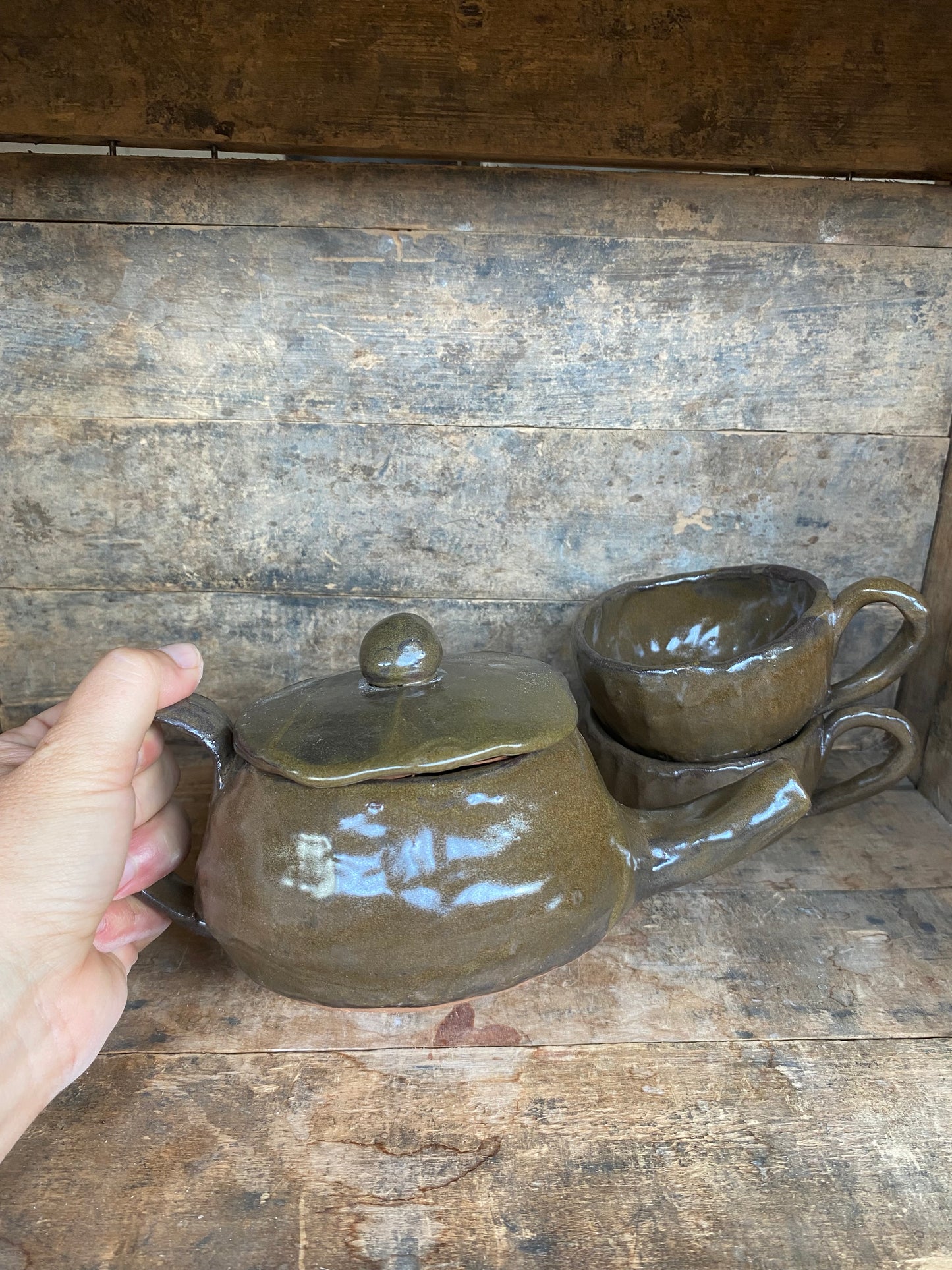 Wild Clay Tea Set
