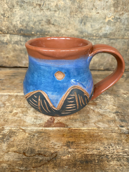 Wild Clay Sunset Mug