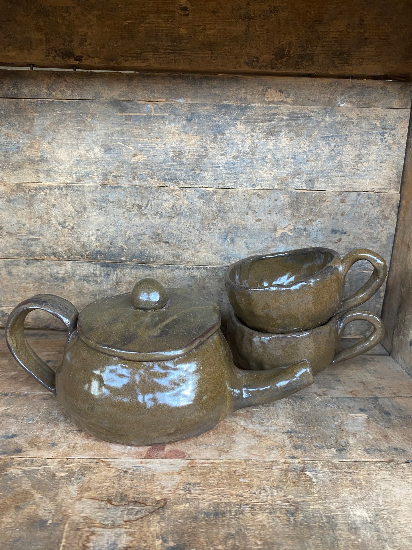 Wild Clay Tea Set