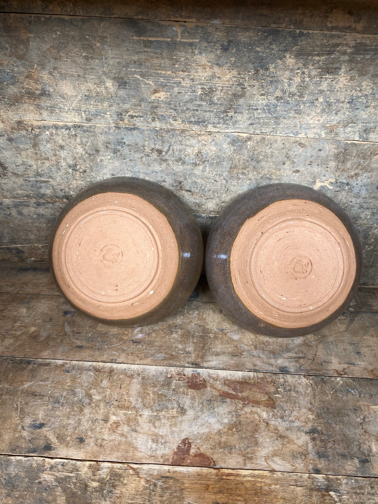 Wild Clay River Rock Bowl