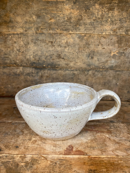 White Latte Mug
