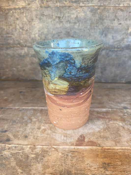 Small WC Vase Blue
